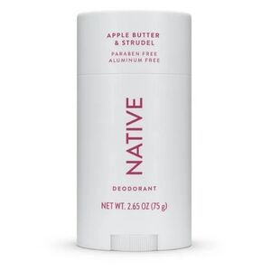 Native "Apple Butter & Strudel" Aluminum Free Deodorant 2.65 Oz. NWT